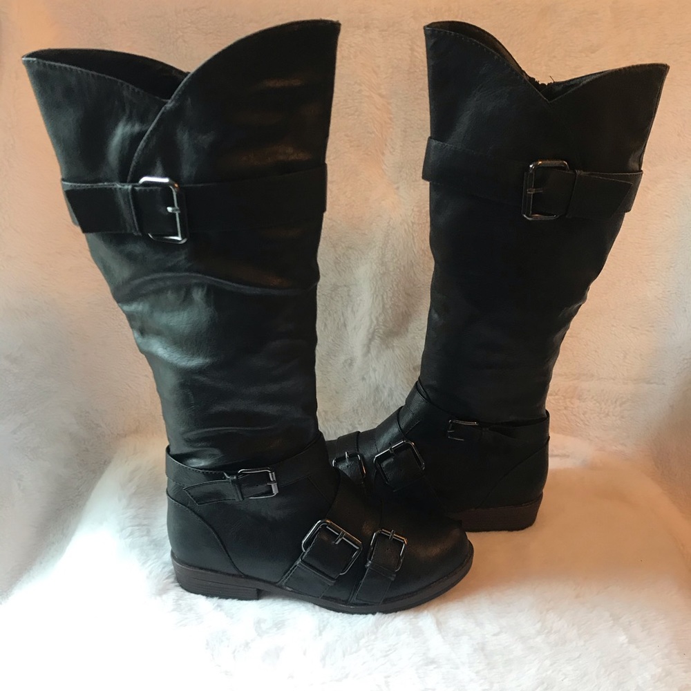 New Hailey Jeans Co. Black Boots